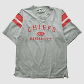 Kansas City Chiefs Lee Apparel 2000s T-Shirt - Gray Vintage on sale