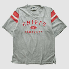 Kansas City Chiefs Lee Apparel 2000s T-Shirt - Gray Vintage on sale