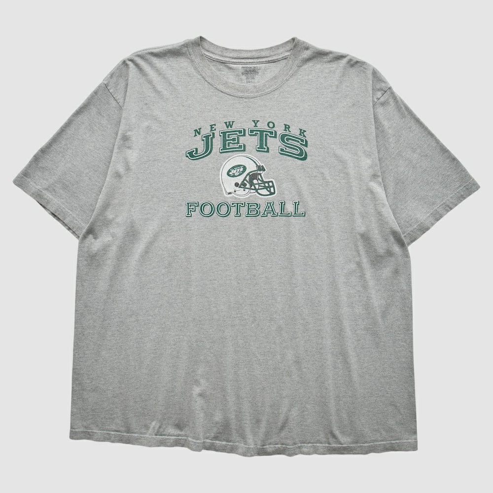 New York Jets Reebok 2000s T-Shirt - Gray Vintage cheap