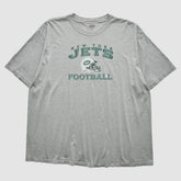 New York Jets Reebok 2000s T-Shirt - Gray Vintage cheap