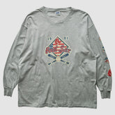 Boston Red Sox Lee Apparel 2004 Long Sleeve T-Shirt - Gray Vintage