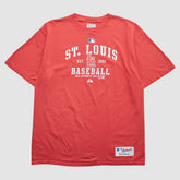 St. Louis Cardinals Majestic 2011 T-Shirt - Red Vintage