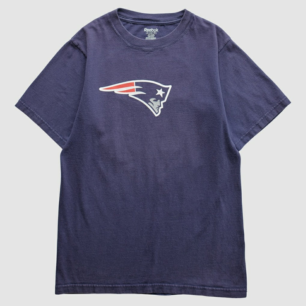 New England Patriots Reebok 2000s T-Shirt - Navy Vintage on sale