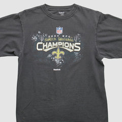 New Orleans Saints Reebok 2009 T-Shirt - Black Vintage online
