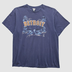 Detroit Tigers 2000s T-Shirt - Navy Vintage