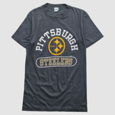 Pittsburgh Steelers Champion 80s T-Shirt - Gray Vintage outlet