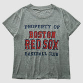 Boston Red Sox 80s T-Shirt - Heather Gray Vintage