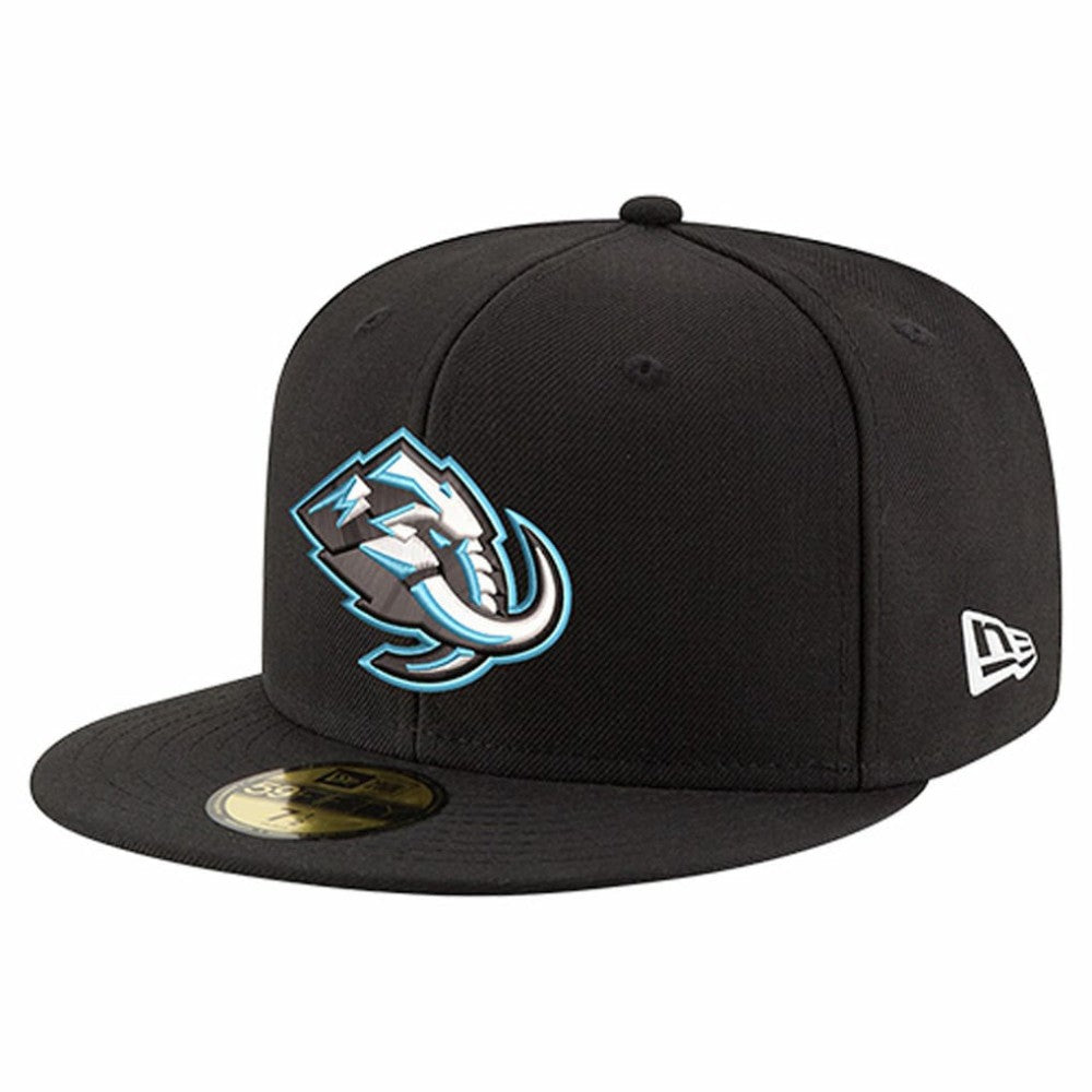 Utah Mammoth New Era Core 59FIFTY Fitted Hat Black