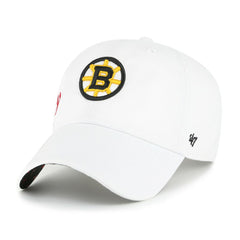 Boston Bruins '47 Women's Confetti Clean Up Adjustable Hat White