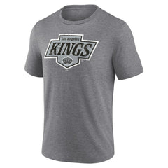 Los Angeles Kings Heritage Custom Tri-Blend T-Shirt Gray