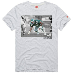 Reggie White Philadelphia Eagles Homage Unisex Pay Homage Tri-Blend T-Shirt - Ash on sale