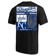 Kansas City Royals Profile Big & Tall Two-Sided Graphic T-Shirt - Black