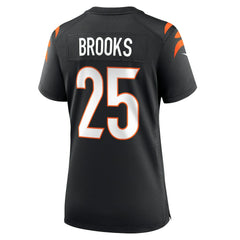 Tahj Brooks Cincinnati Bengals Women's Team Game Jersey - Black | Nike sale