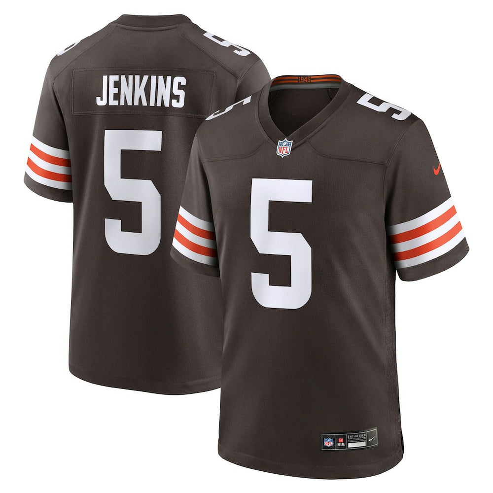 Rayshawn Jenkins Cleveland Browns Team Game Jersey - Brown | Nike outlet