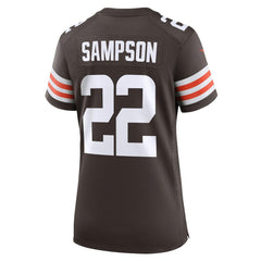 Dylan Sampson Cleveland Browns Women's Team Game Jersey - Brown | Nike online