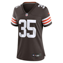 Raheim Sanders Cleveland Browns Women's Team Game Jersey - Brown | Nike cheap