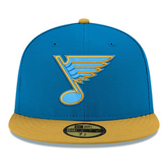 St. Louis Blues New Era Core Logo Two-Tone 59FIFTY Fitted Hat Blue