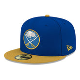 Buffalo Sabres New Era Core Logo Two-Tone 59FIFTY Fitted Hat Royal
