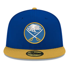 Buffalo Sabres New Era Core Logo Two-Tone 59FIFTY Fitted Hat Royal