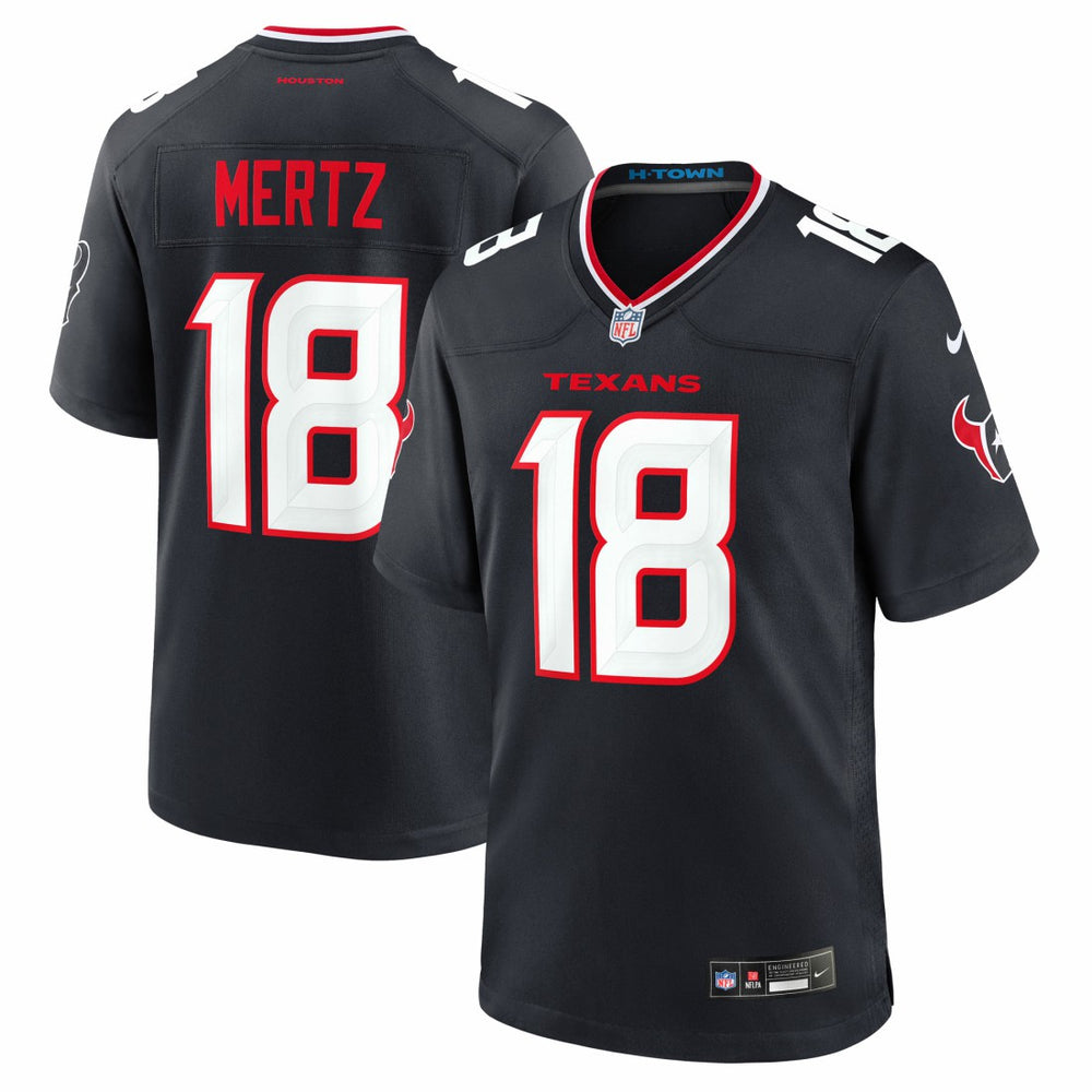 Graham Mertz Houston Texans Team Game Jersey - Navy | Nike discount