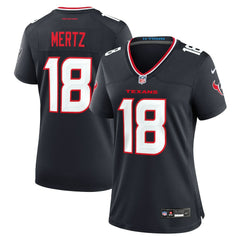 Graham Mertz Houston Texans Women's Team Game Jersey - Navy | Nike sale