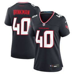 Austin Brinkman Houston Texans Women's Team Game Jersey - Navy | Nike on sale