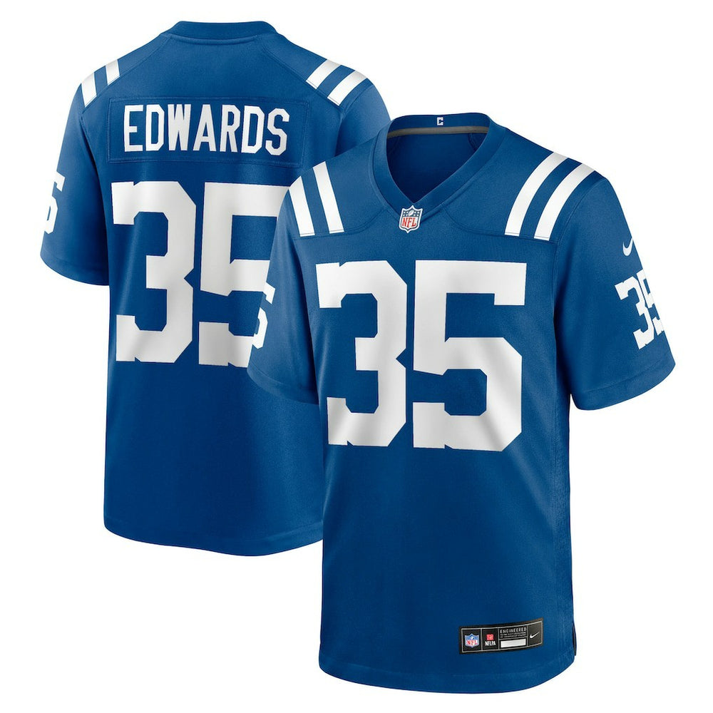Johnathan Edwards Indianapolis Colts Team Game Jersey - Royal | Nike online