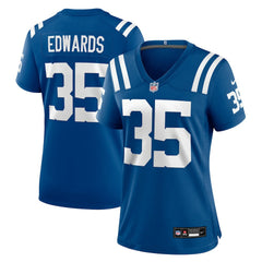 Johnathan Edwards Indianapolis Colts Women's Team Game Jersey - Royal | Nike for sale