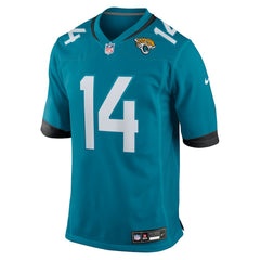 Nick Mullens Jacksonville Jaguars Team Game Jersey - Teal | Nike for sale
