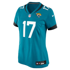 Tim Patrick Jacksonville Jaguars Women's Team Game Jersey - Teal | Nike sale