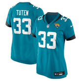 Bhayshul Tuten Jacksonville Jaguars Women's Team Game Jersey - Teal | Nike for sale