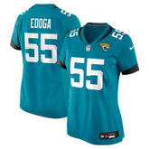 Chuma Edoga Jacksonville Jaguars Women's Team Game Jersey - Teal | Nike online