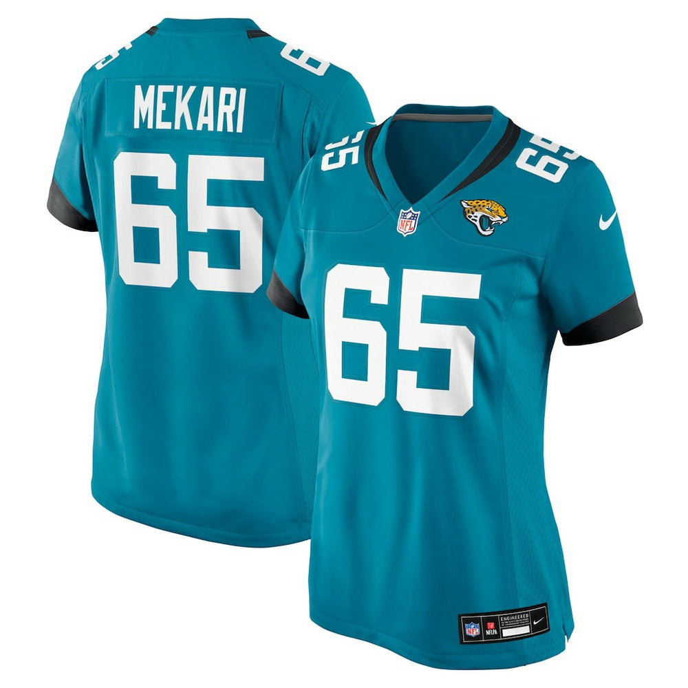 Patrick Mekari Jacksonville Jaguars Women's Team Game Jersey - Teal | Nike online