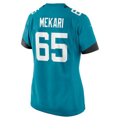 Patrick Mekari Jacksonville Jaguars Women's Team Game Jersey - Teal | Nike online