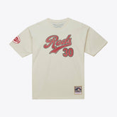 Ken Griffey Jr. Cincinnati Reds Cooperstown Collection Throwback Name & Number T-Shirt - Cream | Mitchell & Ness