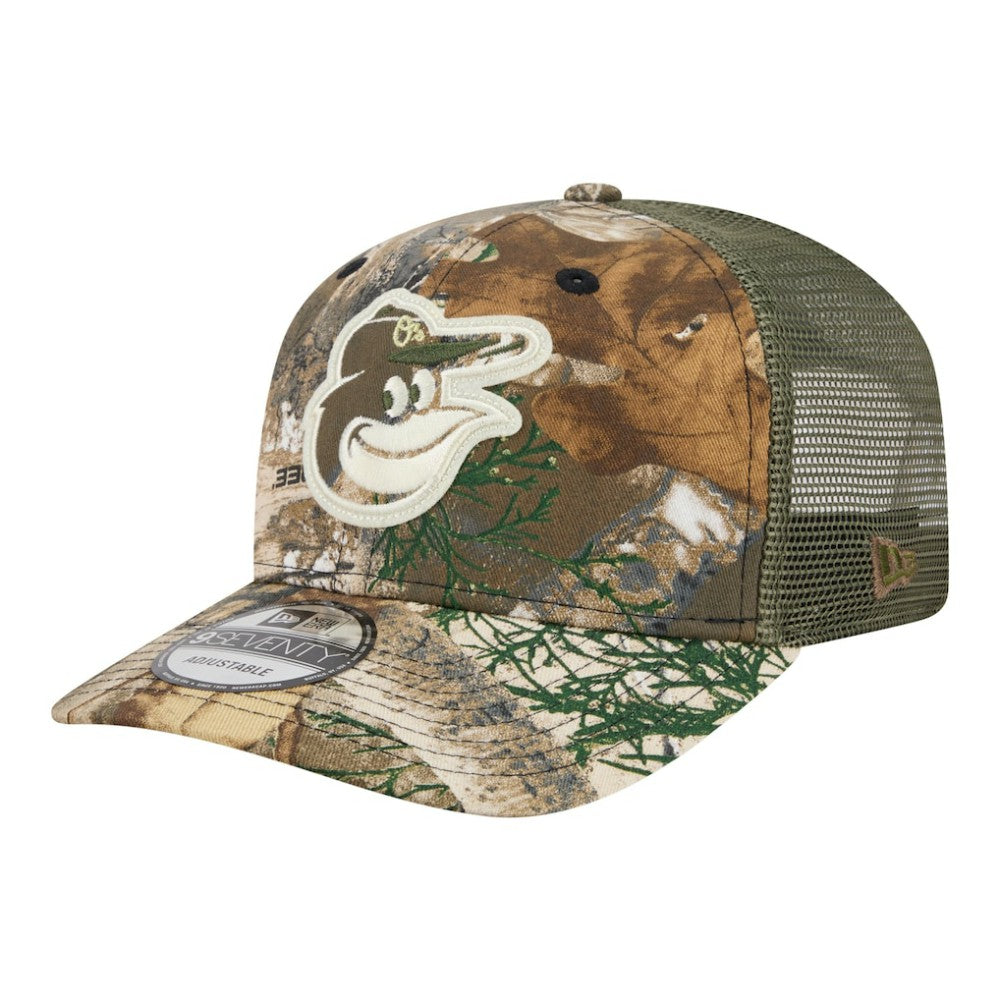 Baltimore Orioles Realtree 9SEVENTY Adjustable Hat - Camo | New Era