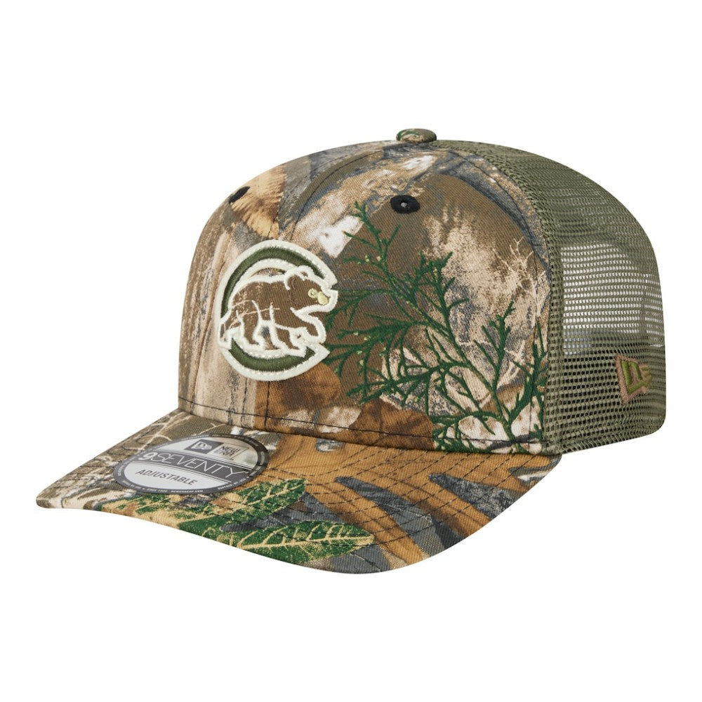 Chicago Cubs Realtree 9SEVENTY Adjustable Hat - Camo | New Era
