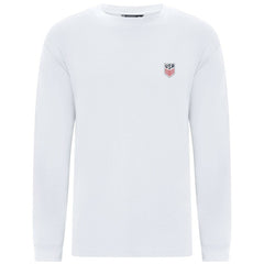 USMNT Levelwear Luxe Signature Long Sleeve T-Shirt - White sale