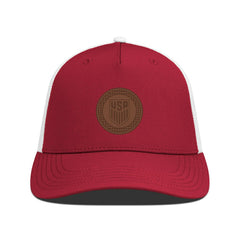 USMNT Levelwear Signal Periscope Adjustable Trucker Hat - Red/White online