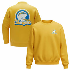 Los Angeles Chargers The Wild Collective Unisex Charger Power Fleece Sweatshirt - Gold online