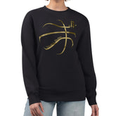 Houston Rockets G-III 4Her by Carl Banks Women's Metallic Print Basketball Sketch Fleece Sweatshirt sale - Black sale