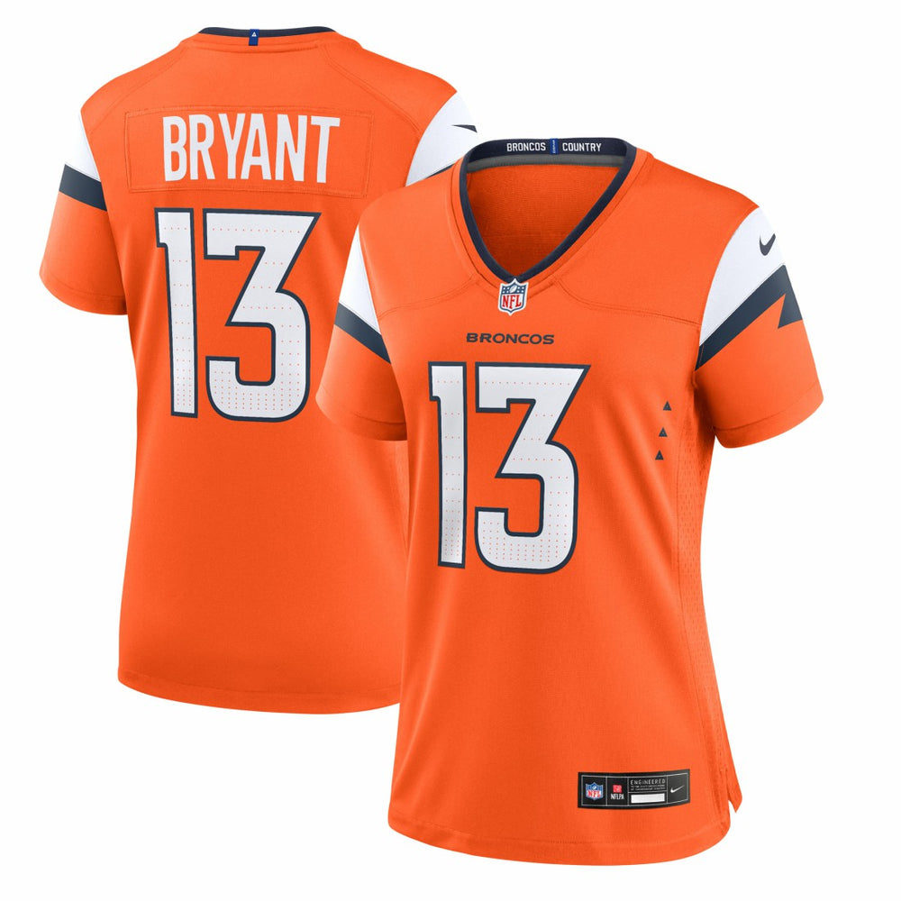 Pat Bryant Denver Broncos Women's Team Game Jersey - Orange | Nike on sale
