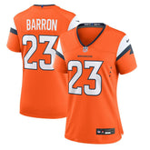Jahdae Barron Denver Broncos Women's Team Game Jersey - Orange | Nike sale