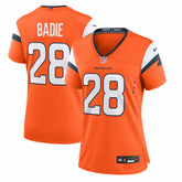Tyler Badie Denver Broncos Women's Team Game Jersey - Orange | Nike sale