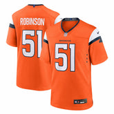 Que Robinson Denver Broncos Team Game Jersey - Orange | Nike outlet