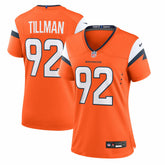 Dondrea Tillman Denver Broncos Women's Team Game Jersey - Orange | Nike cheap