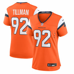 Dondrea Tillman Denver Broncos Women's Team Game Jersey - Orange | Nike cheap