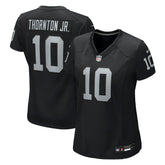 Dont'e Thornton Jr. Las Vegas Raiders Women's Team Game Jersey - Black | Nike cheap