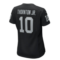 Dont'e Thornton Jr. Las Vegas Raiders Women's Team Game Jersey - Black | Nike cheap
