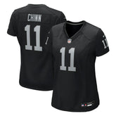 Jeremy Chinn Las Vegas Raiders Women's Team Game Jersey - Black | Nike outlet